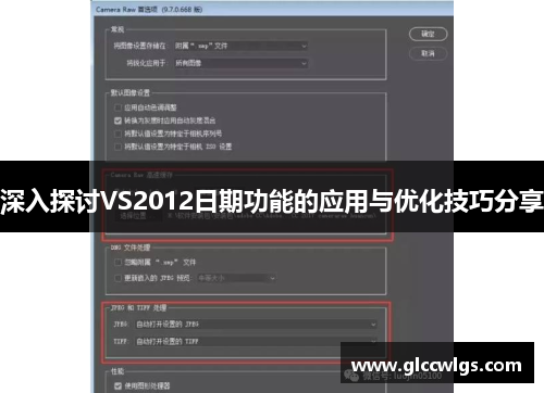 深入探讨VS2012日期功能的应用与优化技巧分享